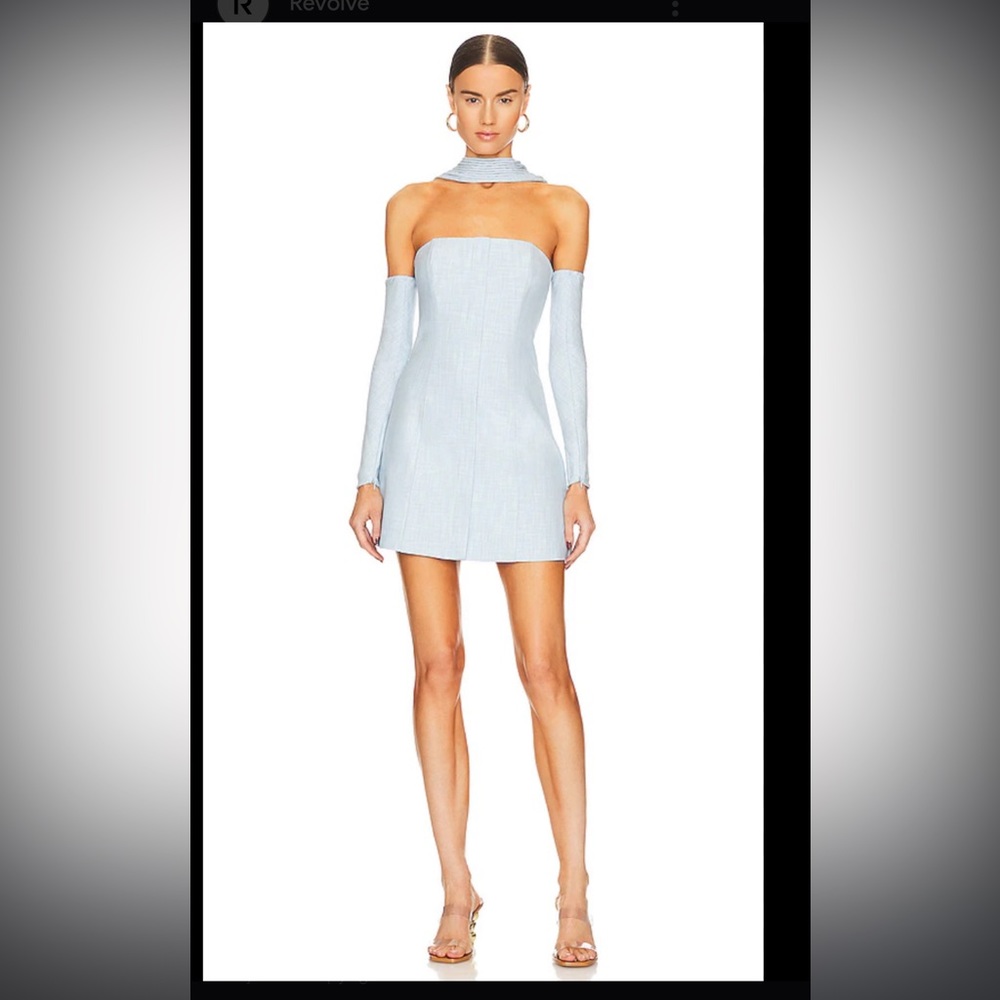 CULT GAIA Henny Dress in ice blue